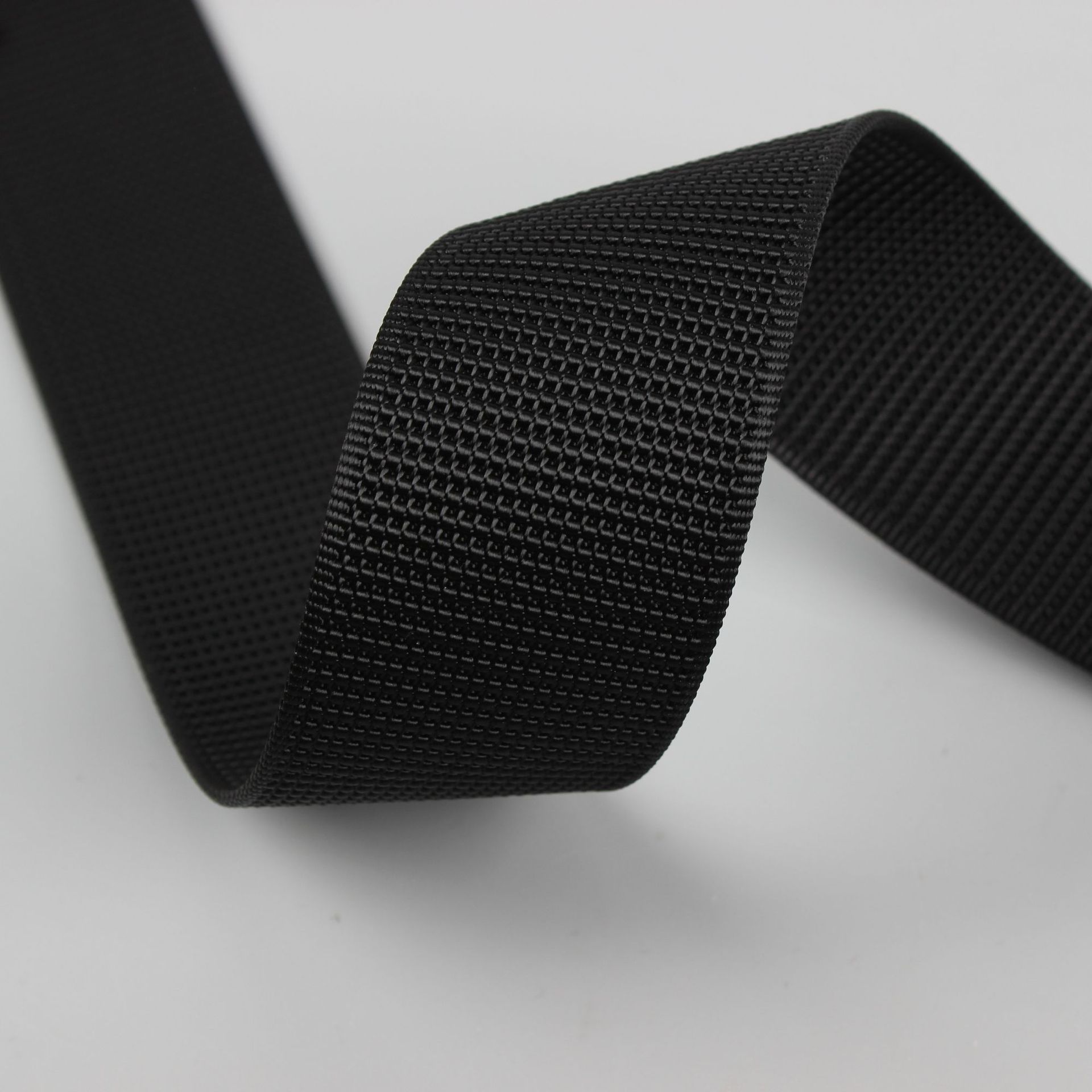 现货尼龙织带坦克纹警用腰带锦纶编织带服装辅料户外背包带子定制