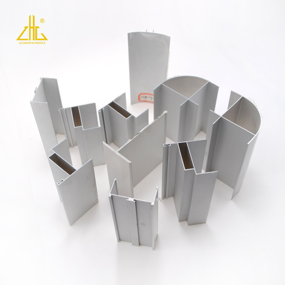 3成交0千克来图来样开模定制 净化铝材窗料 国标氧化磨砂表面门框型材