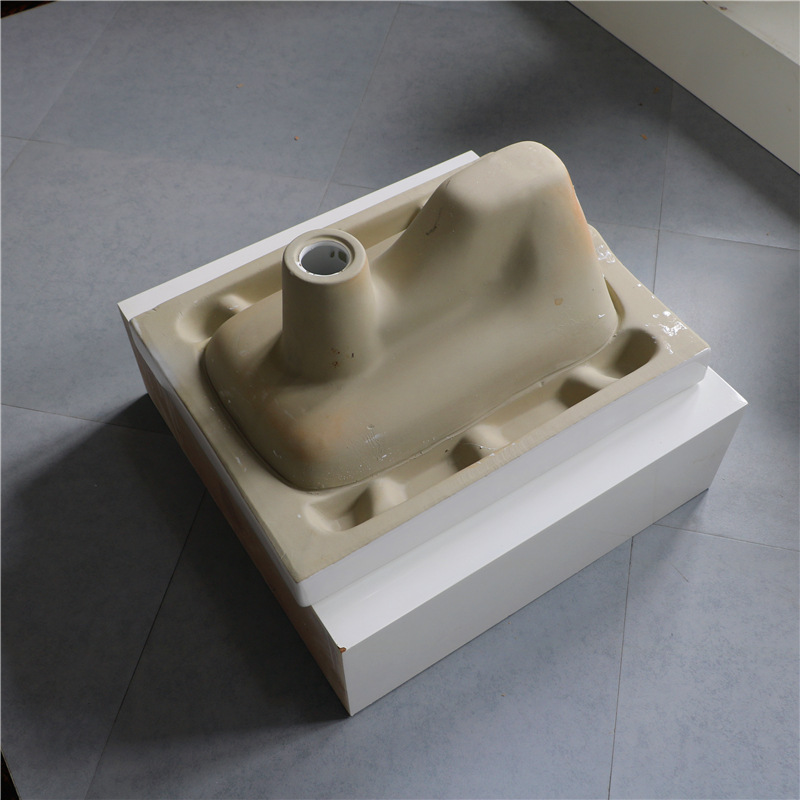 陶瓷带s弯防臭防堵蹲便器 大便器蹲坑蹲厕卫浴厨卫厂家批发