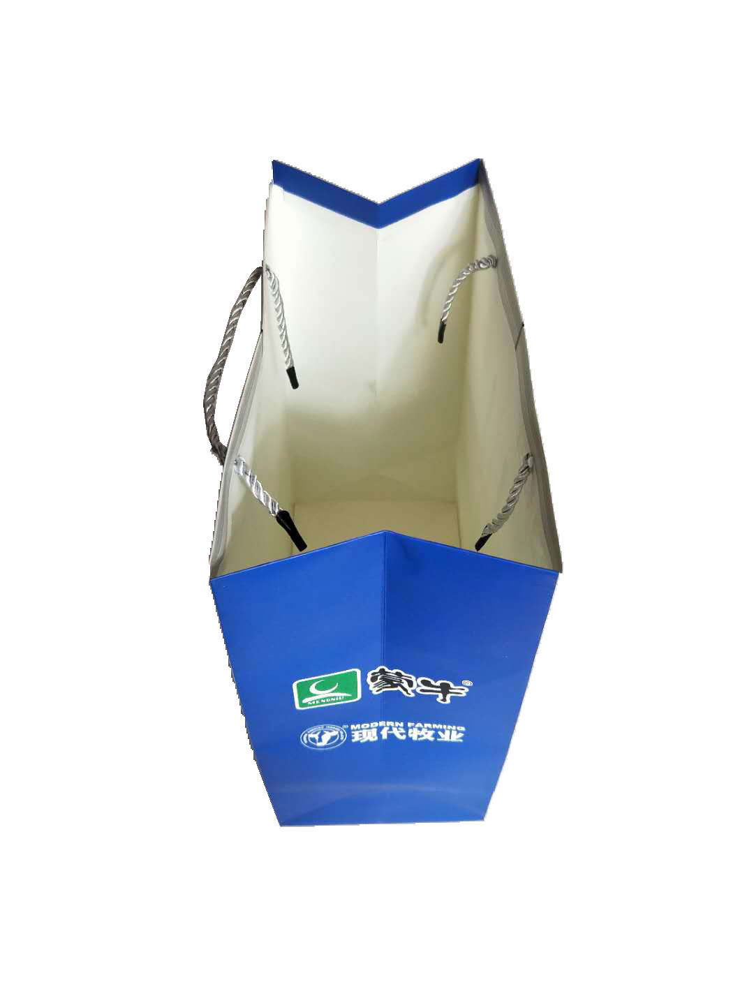 蒙牛现代牧业金奖纯牛奶手提袋单提包装袋提兜