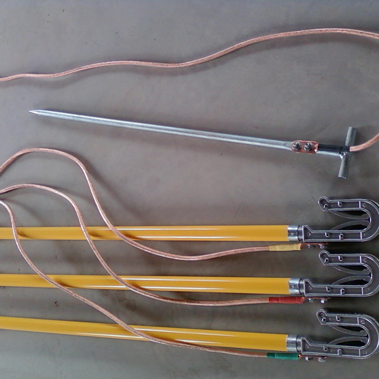 供应电力高压接地线10kv接地线 接地棒 携带短路接地线 接地线夹