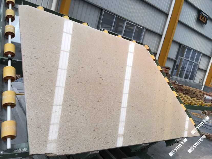 工厂低价直销金摩卡大理石(土耳其矿)米黄色大理石