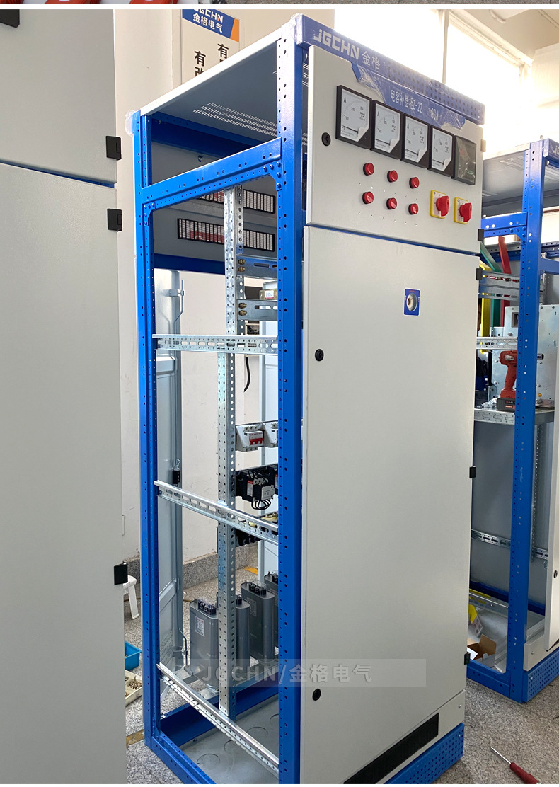 厂家直供 ggj低压电容补偿柜200kva 10回路补偿柜成套设备