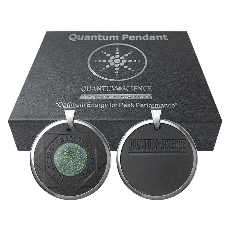 quantum energy pendant 2020新款负离子能量温变吊坠 加框