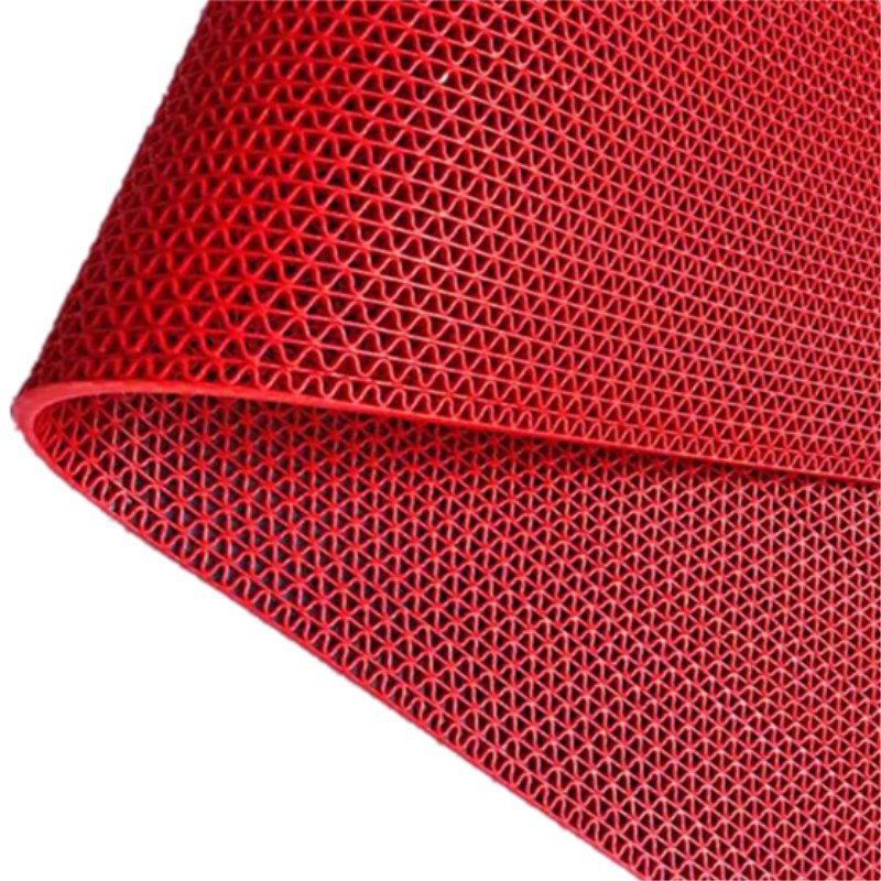 网格镂空塑胶橡胶pvc防水滑浴室澡堂厕所游泳池馆防滑地垫