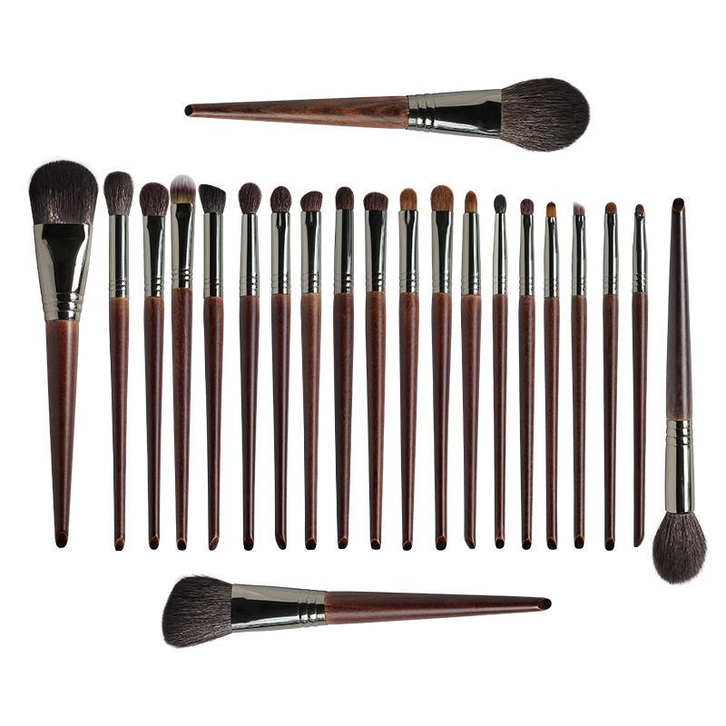 Cangzhou Makeup Brush Factory Direct Sales Animal Hair Eye Shadow Brush Blooming Eyebrow Brush Single Wholesale Portable Makeup Tools