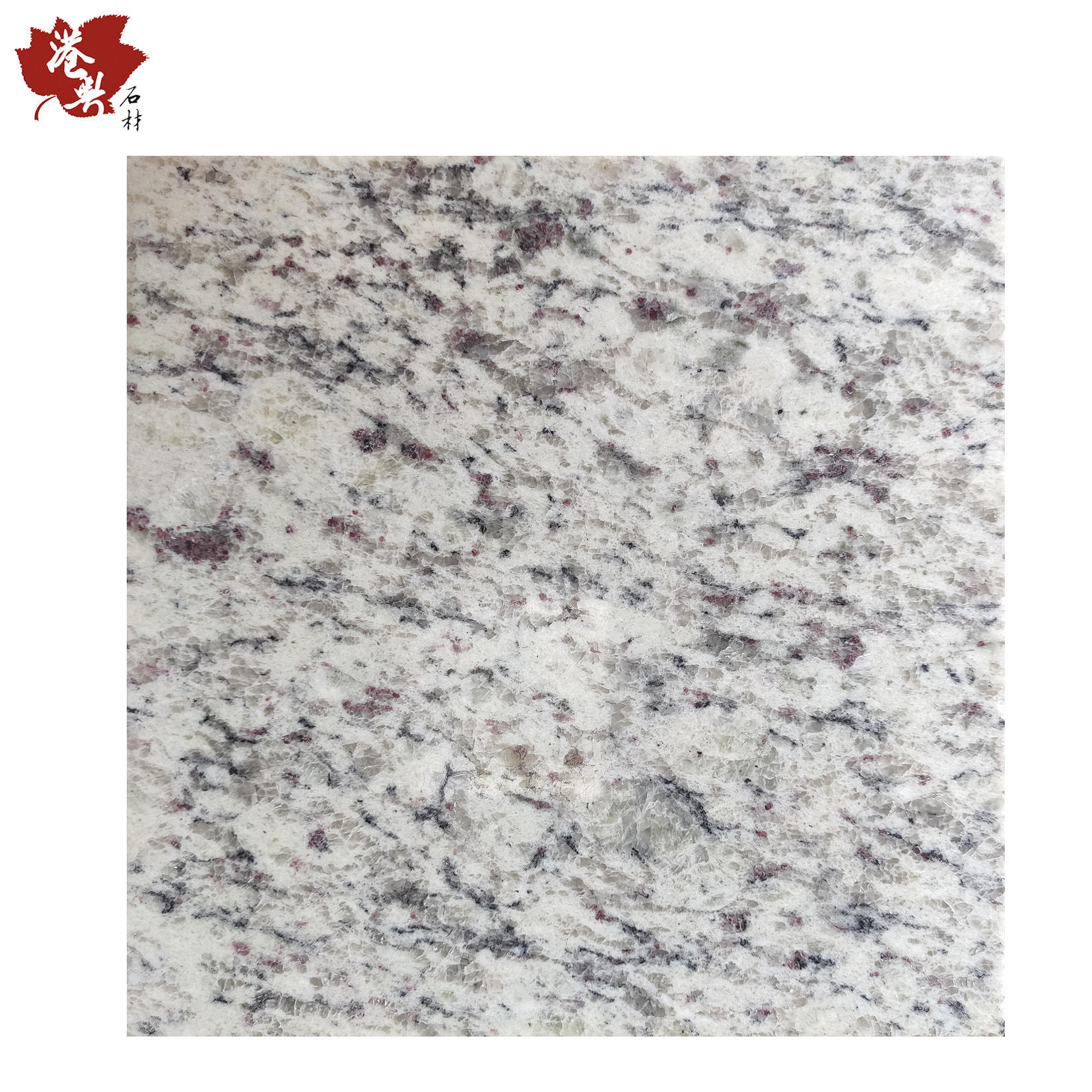 花岗岩云浮厂家直销白玫瑰花岗岩石外墙石电梯门套线营销中心门面