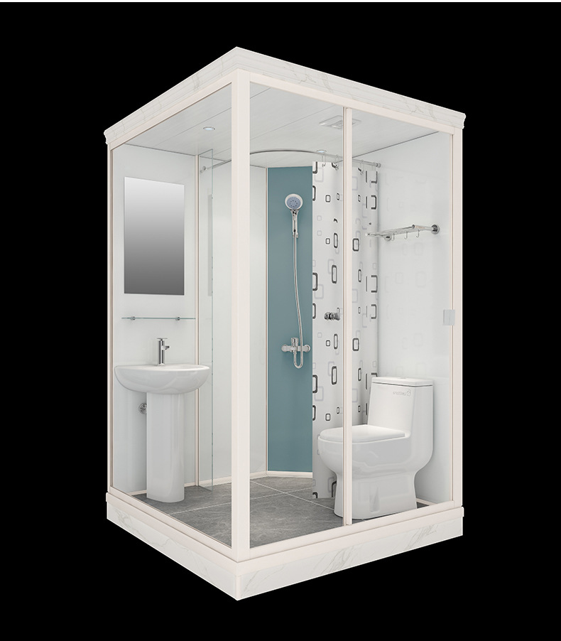 蓝梦663一体式卫生间浴室整体卫浴宾馆景区员工宿舍整体浴室