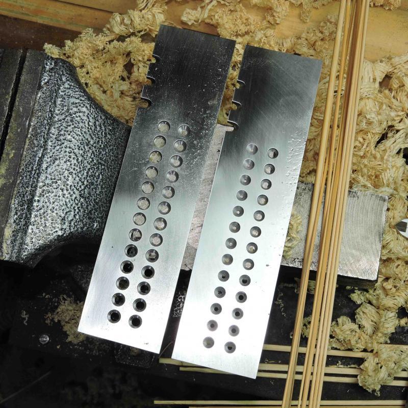 鸟笼制作工具全套制鸟笼工具拉丝板鸟笼工具竹丝手工鸟笼竹条圆孔