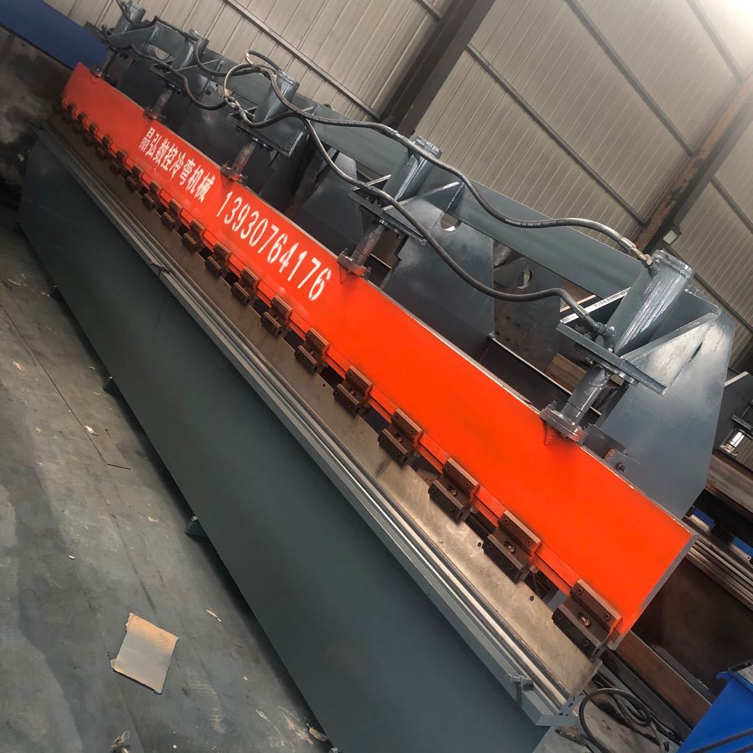 定制液压折弯机 2.5米4米6米不锈钢折边机 折水槽简易折弯机