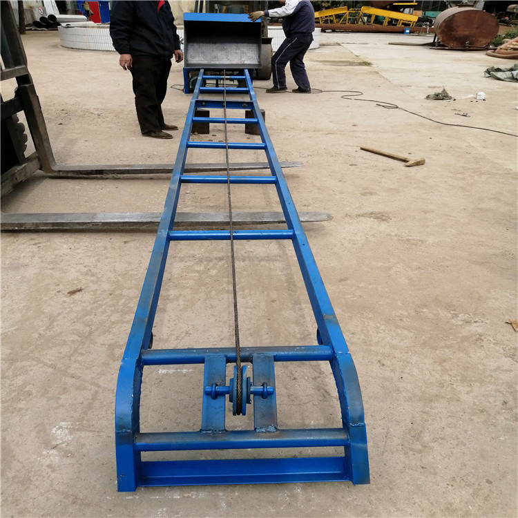 建筑用爬山虎送料机 钢丝绳吊运机 砂浆斜坡上料机lj3