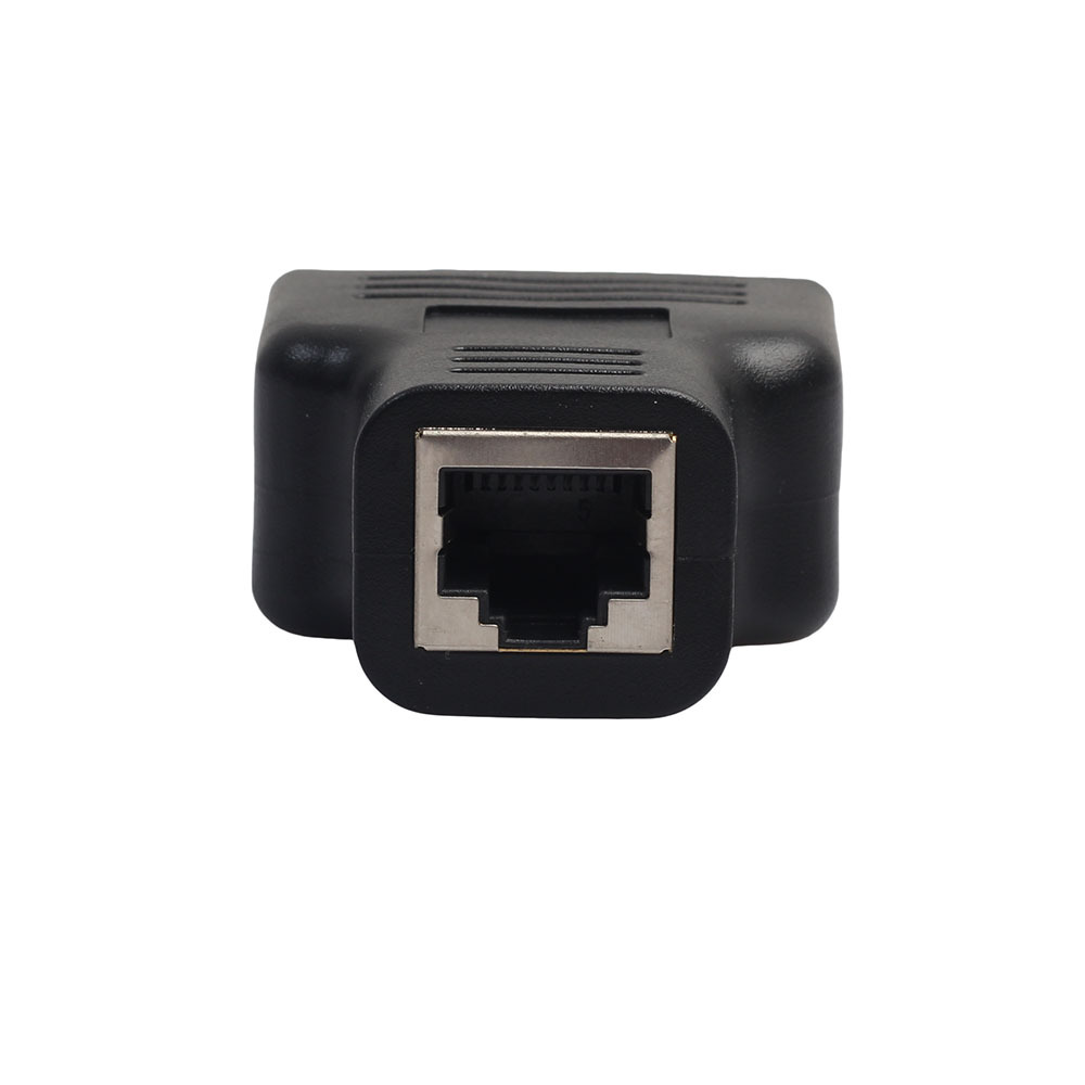 rj45网线连接器网络三通头网络三通一分二转接头网络线分接器