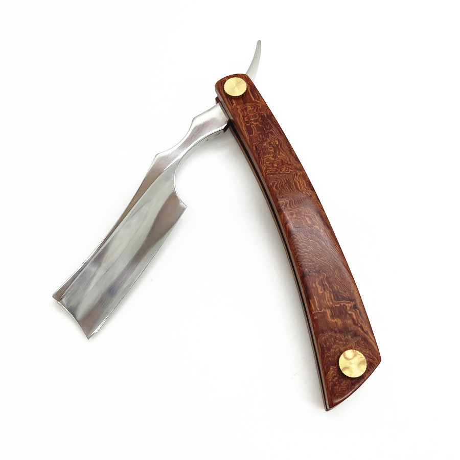 刮胡刀,老式剃须刀,刮脸刀,折叠剃刀,酸枝木剃刀,刮刀