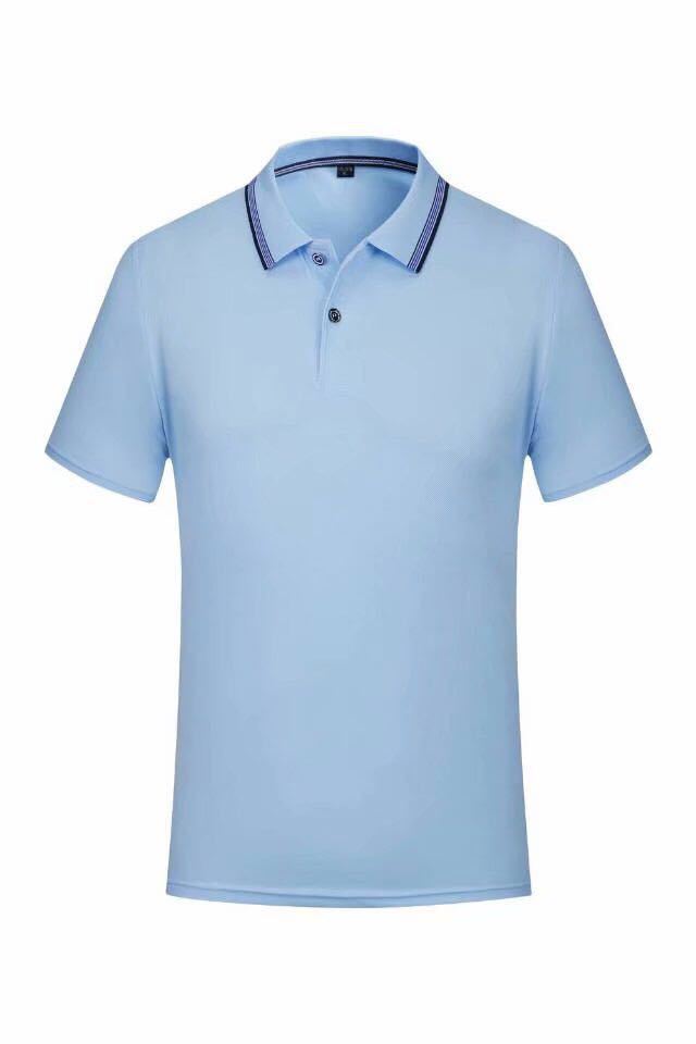 地摊 多边领速干t恤定制polo衫短袖男女文化广告衫定制聚会服