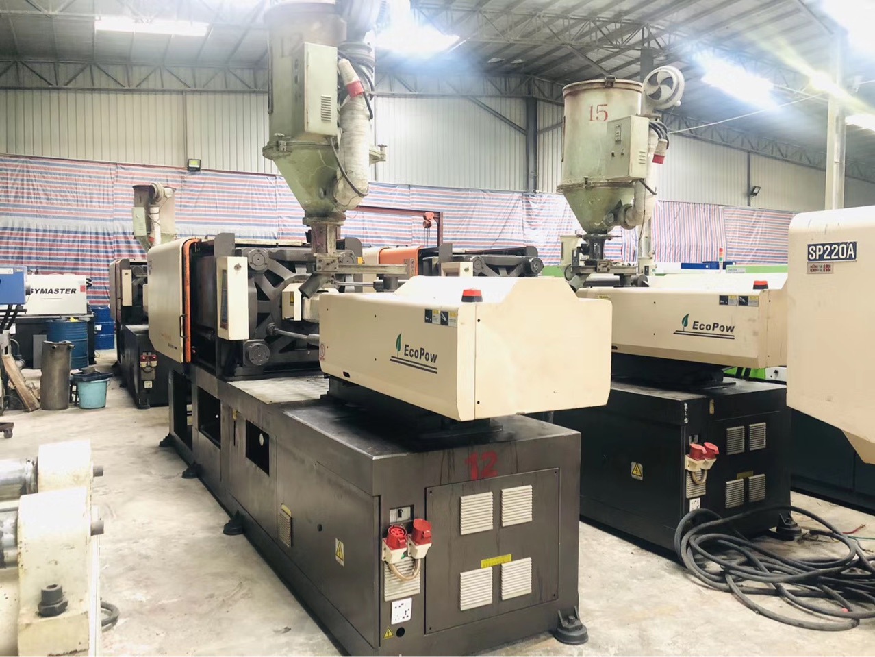 低价转让香港仁兴220卧式二手注塑机批发 注塑机价格注塑机节能