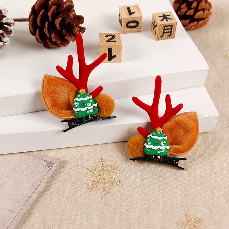 Christmas Headband Accessories Headwear Mori Girl Antler Hairband Hairpin Cute Children Adult Hair Accessories Headband