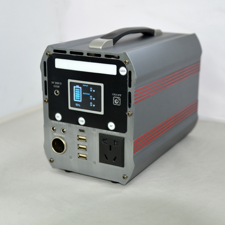 便携式储能发电系统300w 纯正弦波逆变器 磷酸铁锂 家用太阳能