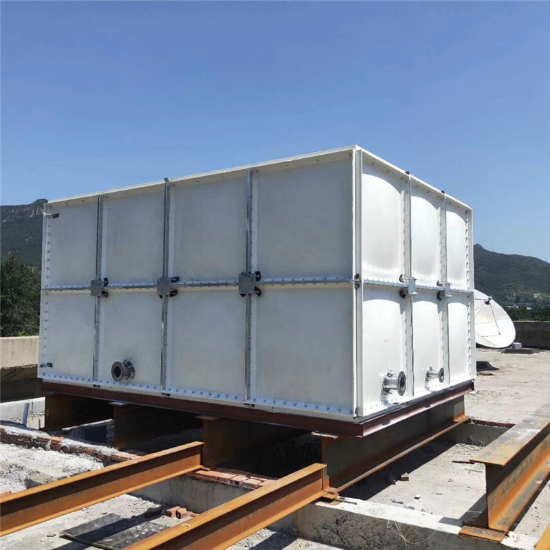 玻璃钢水箱消防水箱 smc模压水箱 方形保温小区楼顶 生活食用水箱