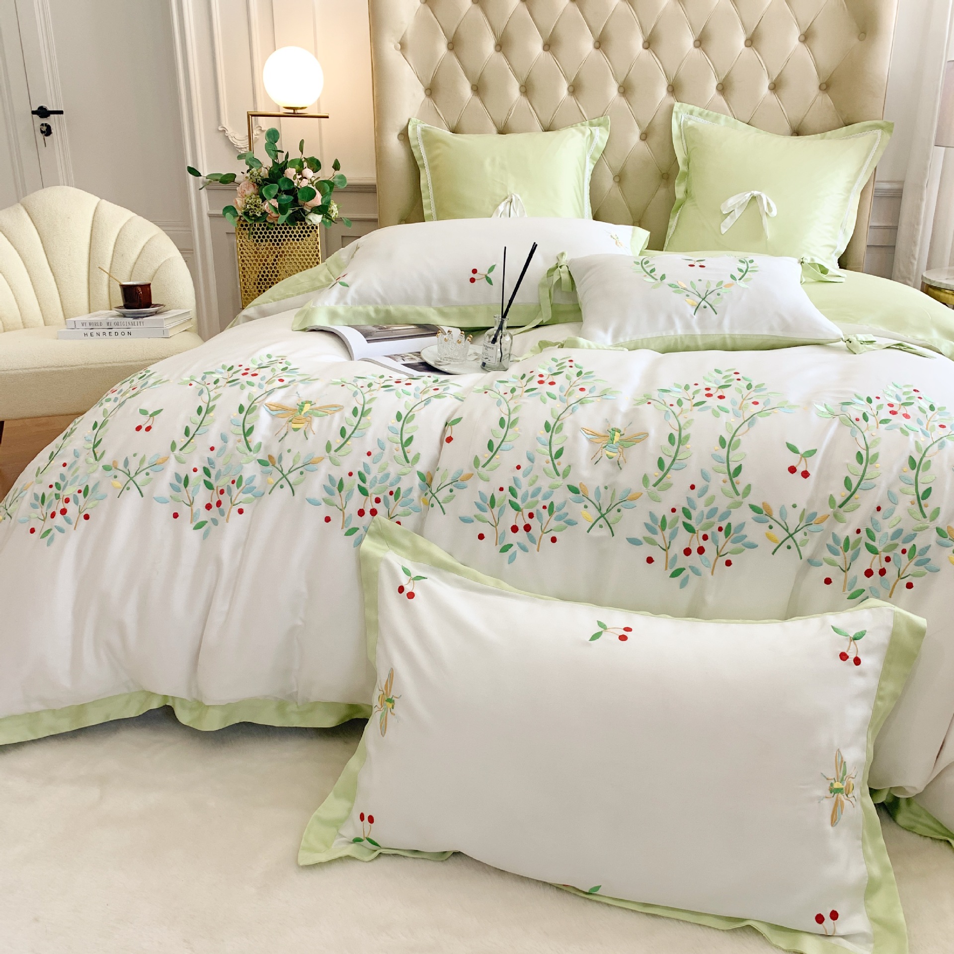 东阳市幸美家用纺织品有限公司是床品套件,四件套,多件套,床单等产品