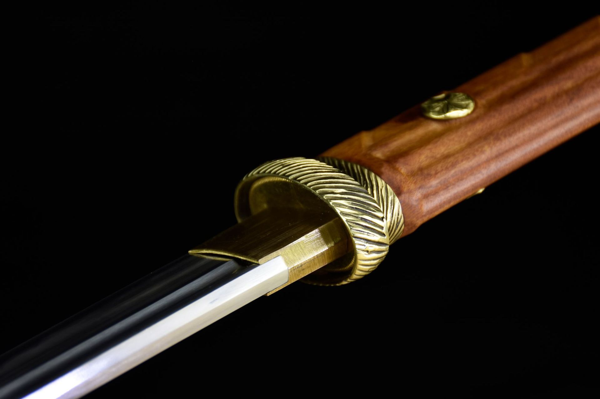 龙泉市刀剑t10钢烧刃日式一体宝剑传统手工锻打长刀收藏未开刃