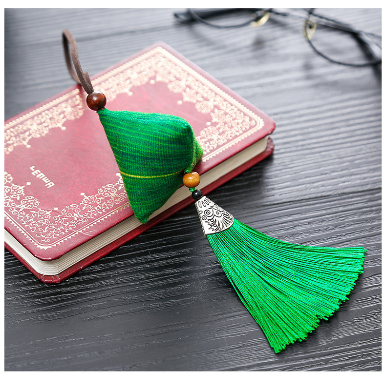 端午节香包粽子香囊三角绿粽子香包汽车随身古风小香包衣柜挂件