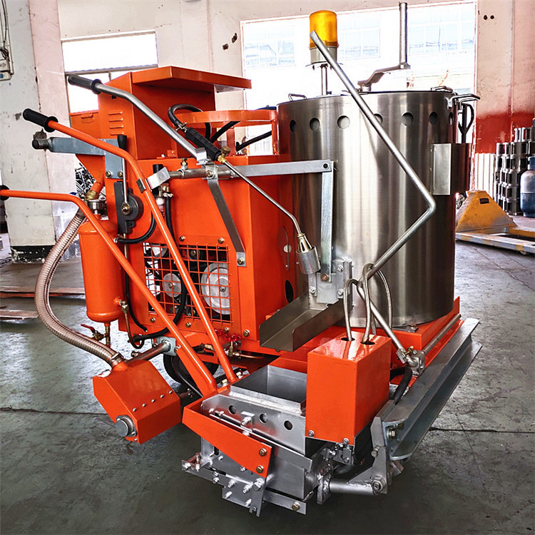 手推式公路热熔划线机 厂区停车位小型划线机 震荡划线机厂家