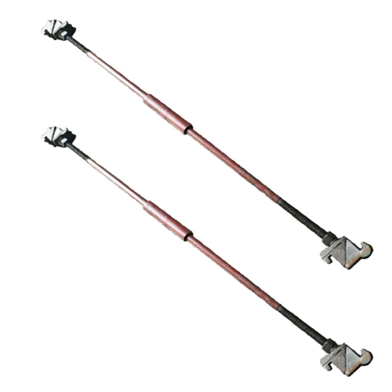 铁路轨道铺设固定撑杆 便携式绝缘轨距拉杆 1435mm轨距固定杆