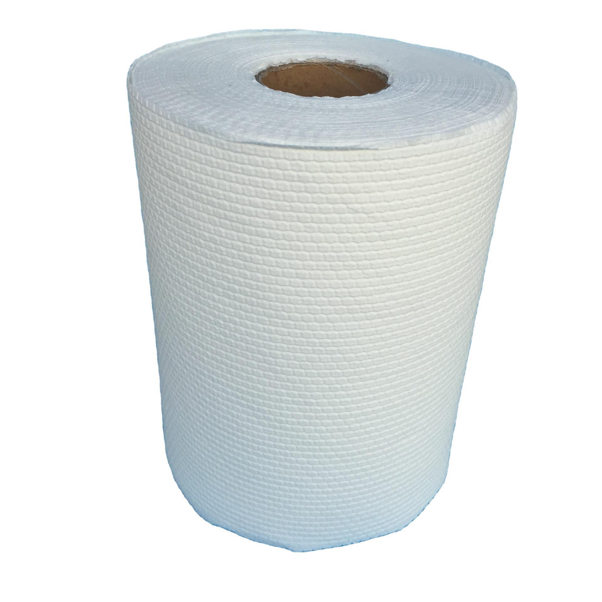 供应无尘纸擦拭布无纺布六角型压花蜂窝纹高效去油污多功能批发