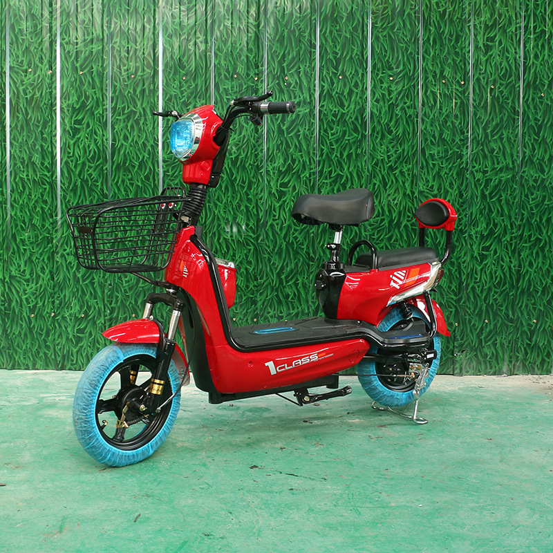 48v锂电池金丝猴电动车 成人两轮双人代步休闲电瓶车电动自行车