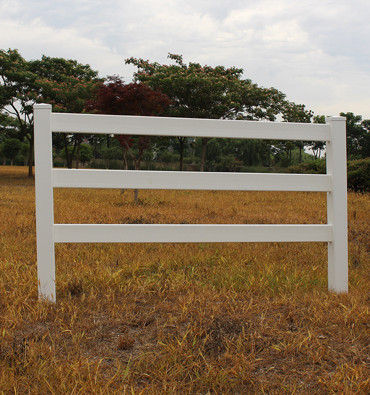 pvc 高质量工厂价格 栏杆围栏 横梁马场围栏 lj3972-4095