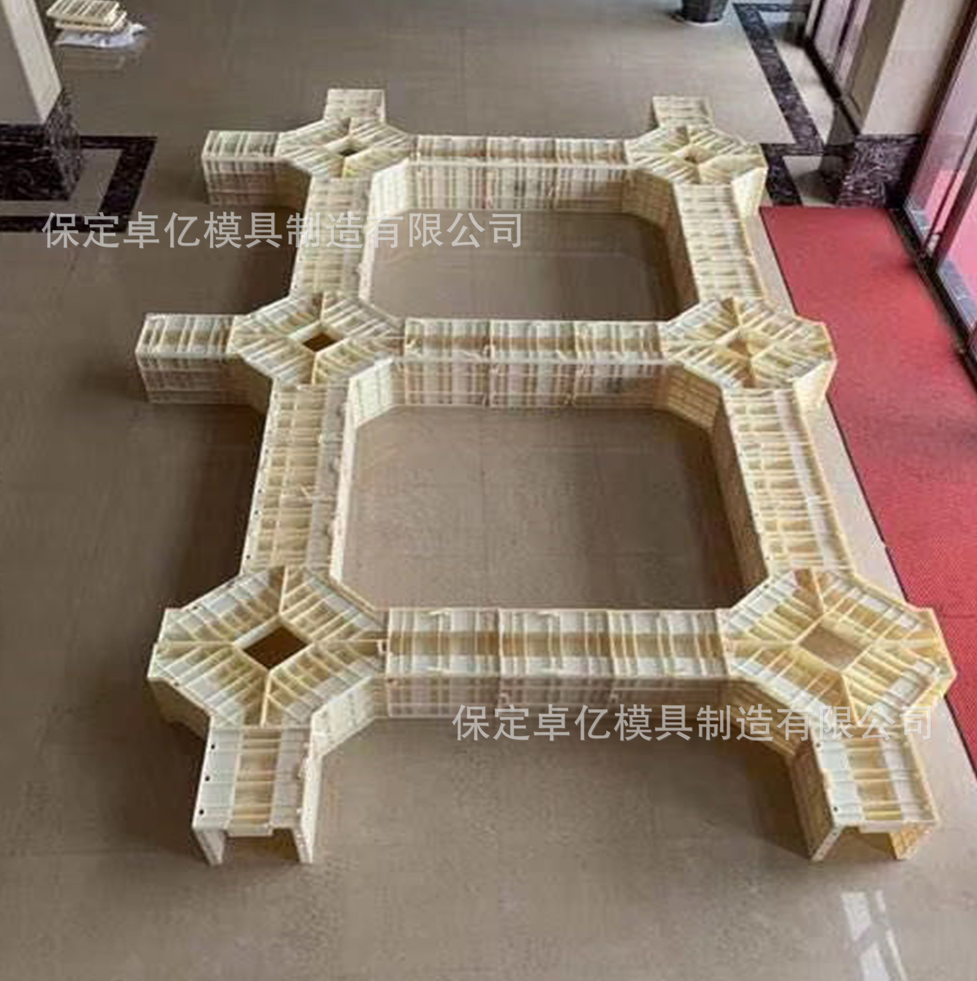 abs高速公路铁路混凝土锚杆框格方格框架梁工程现浇塑料模具模板