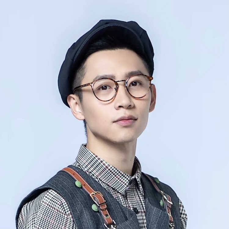 文艺复古男女通用圆形眼镜框魏晨同款平光镜碎花框架眼镜pc眼镜架