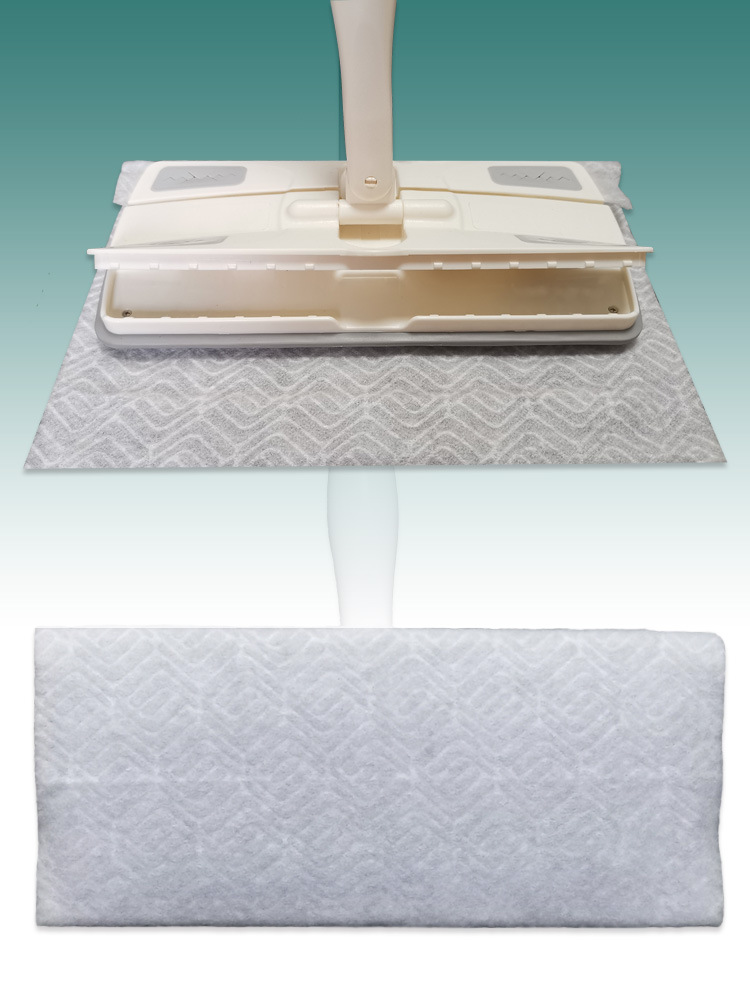 蜂窝软底静电除尘纸拖把双夹式吸尘纸平板拖把可伸缩粗杆干湿两用