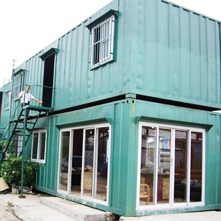 组合式住人集装箱房拼装厢房工地集装箱门卫拼装式厢房焊接式相房