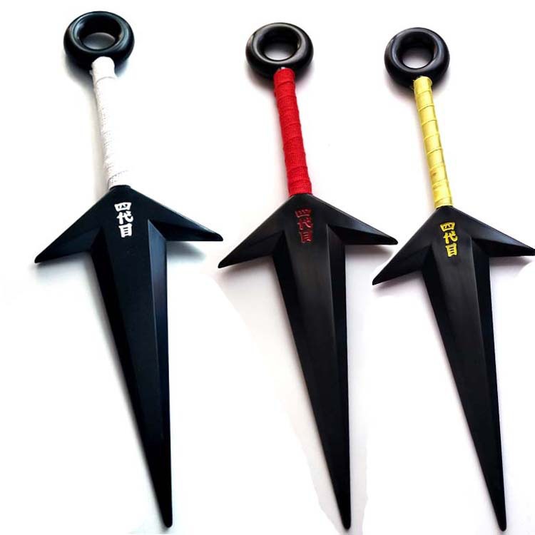 火影忍者 鸣人四代目火影苦手里剑道具 日本动漫周边 塑 料