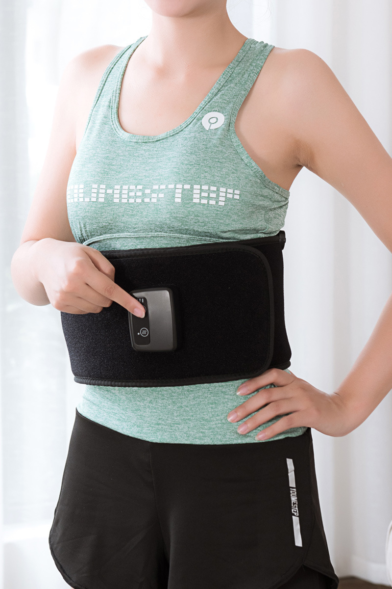 电加热护腰带按摩腰带腰部理疗老人腰疼男女腰间盘发热振动跨境