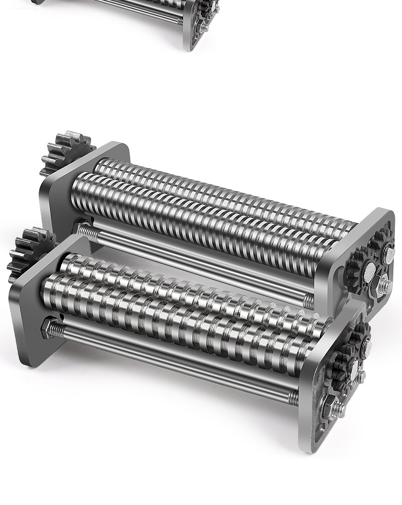 拜杰电动压面机切面刀面条机配件压面刀扁面刀细面刀圆面刀不锈钢