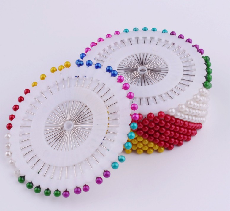 Bead Pin Positioning Pin Pearl Needle Clothing Cutting Color Pearl Needle Pearl Needle 480 Pieces/Tie