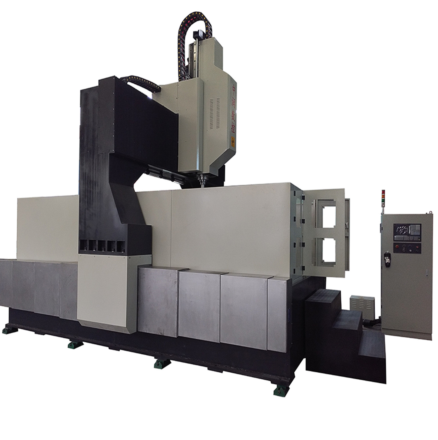 数控钻铣床龙门钻床铸造床身卧式三轴数控钻床钻孔攻牙钻铣机床