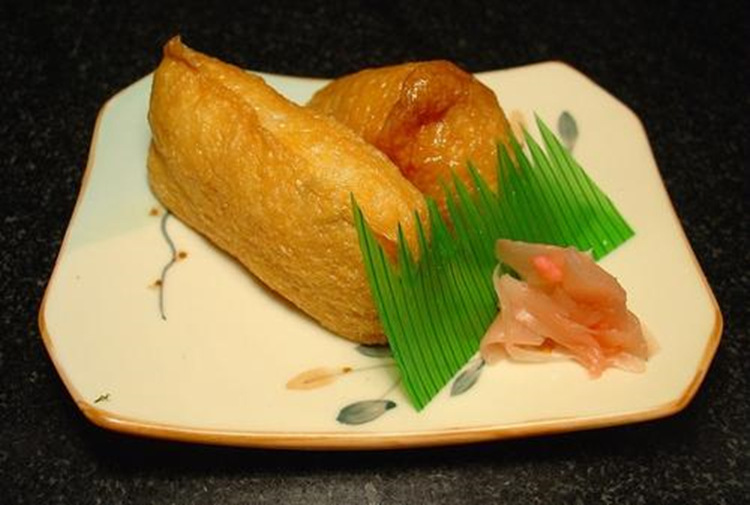 日式寿司材料贩道四角油扬四方味付油扬油炸豆腐皮1公斤30片