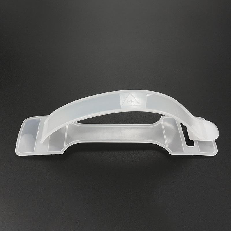 厂家直供 塑料手提扣 纸箱塑胶连体提手大中小 彩盒一体挽手 拉手