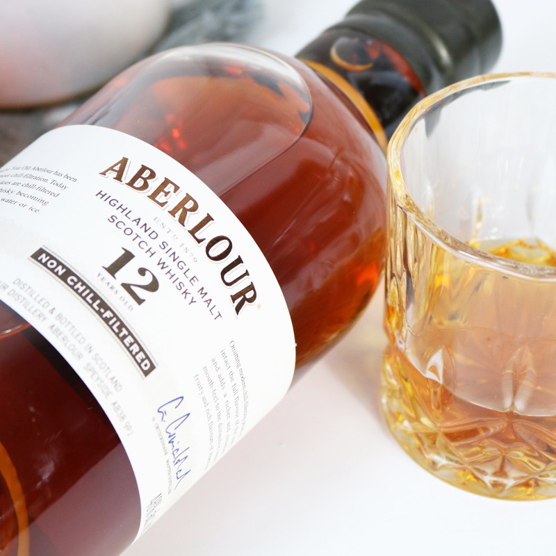 洋酒亚伯莱/亚伯劳尔12年苏格兰单一麦芽威士忌酒雅伯莱aberlour