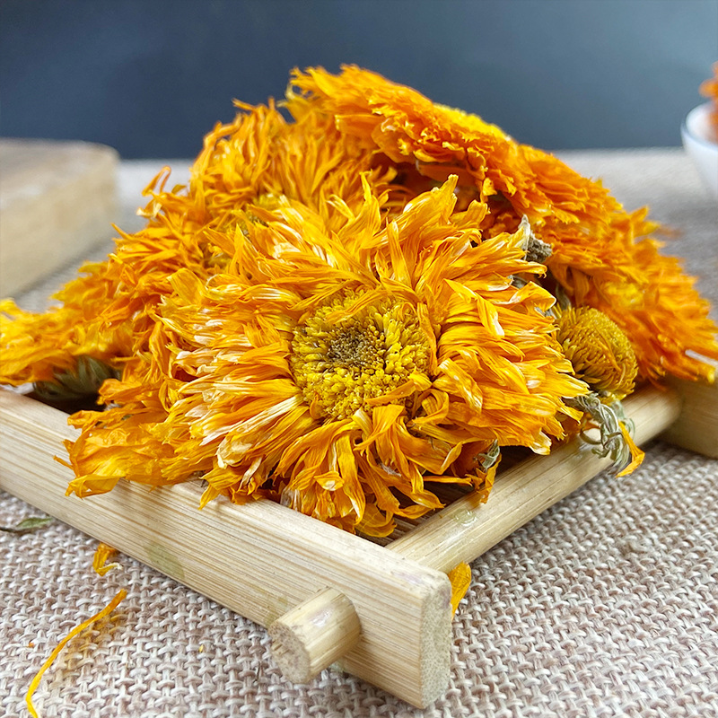 批发花草茶 金盏菊 金盏花 散装罐装花茶 另有精细粉 花瓣 碎瓣