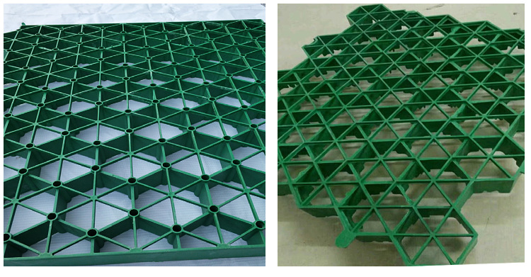 耐磨塑料植草格停车场绿化植草砖厂房小区道路走道设计网格-阿里巴巴