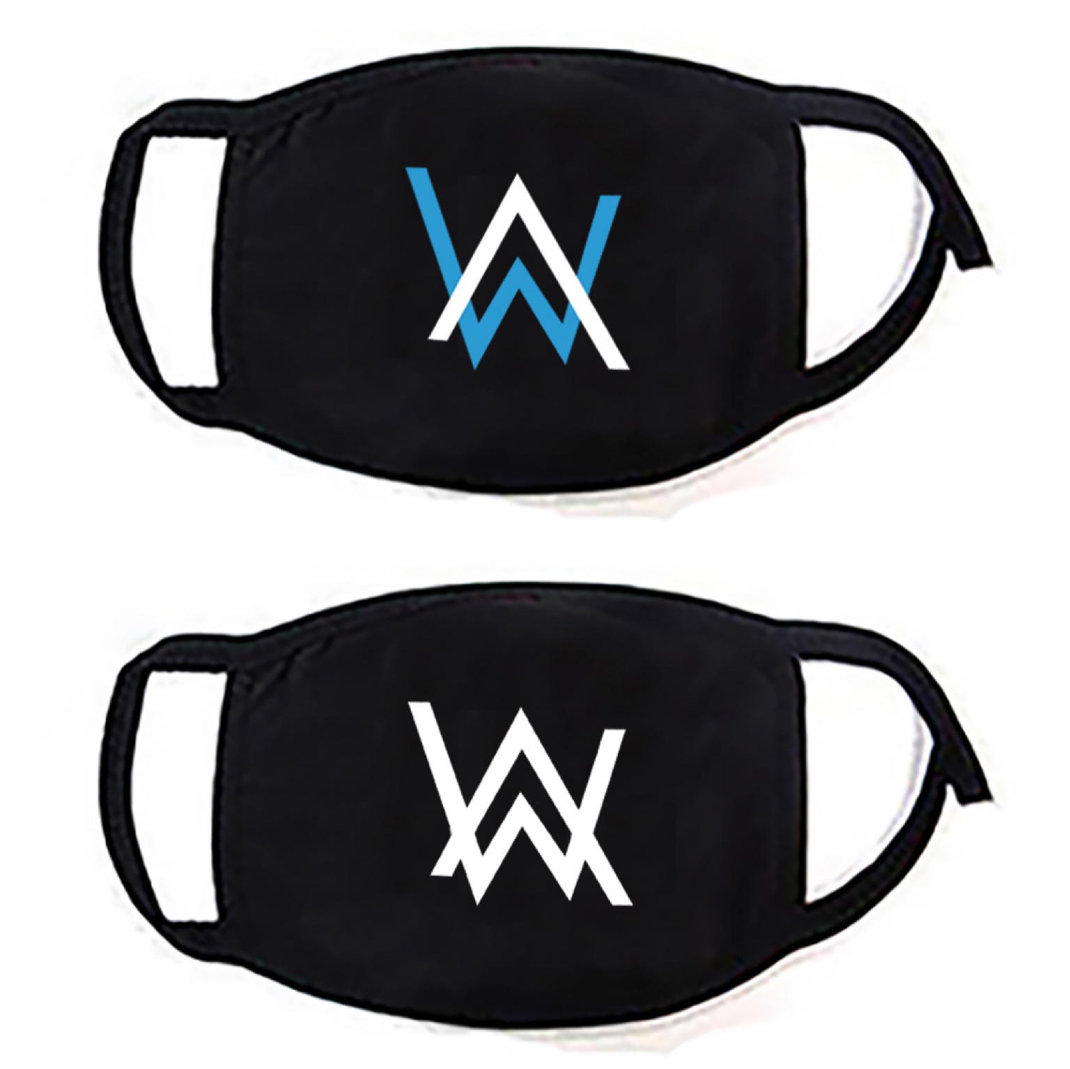 dj alan walker艾伦沃克同款口罩加厚保暖口罩时尚印花挂耳式口罩