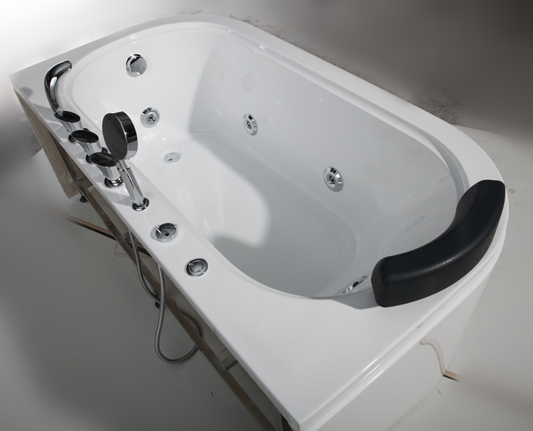 厂家直发亚克力冲浪按摩浴缸1.5米酒店工程独立泡澡浴盆批发零售