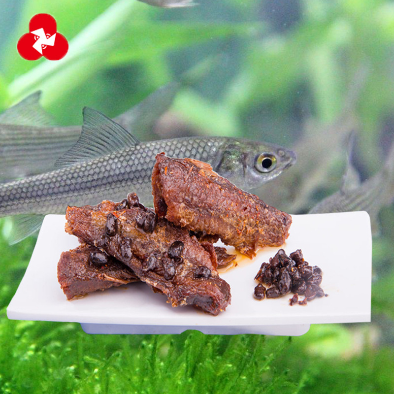 粤花牌金装豆豉鲮鱼罐头227g速食鱼罐头鱼肉即食方便食品下饭菜