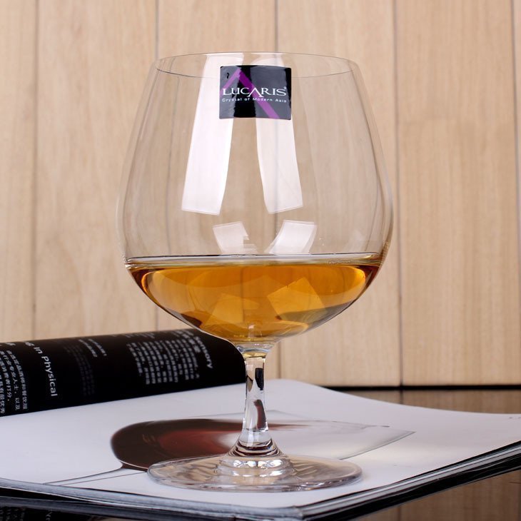 泰国进口水晶红酒杯洋酒杯 xo酒杯 白兰地酒杯650ml