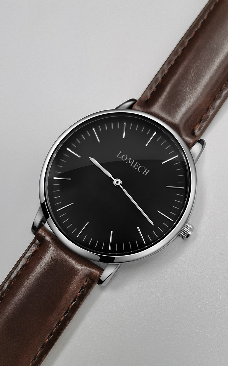 dw同款手表男简约气质复古正品商务休闲男表防水石英手表oem加工