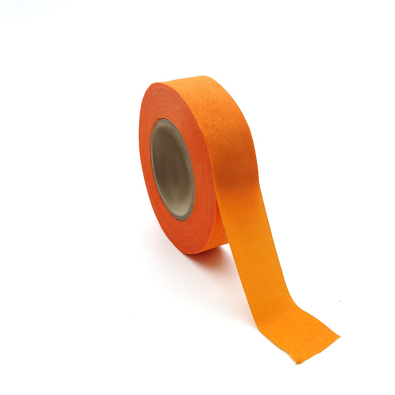 橙色易撕型纤维布高压线识别缠绕布胶带 耐高温胶带批发可定制